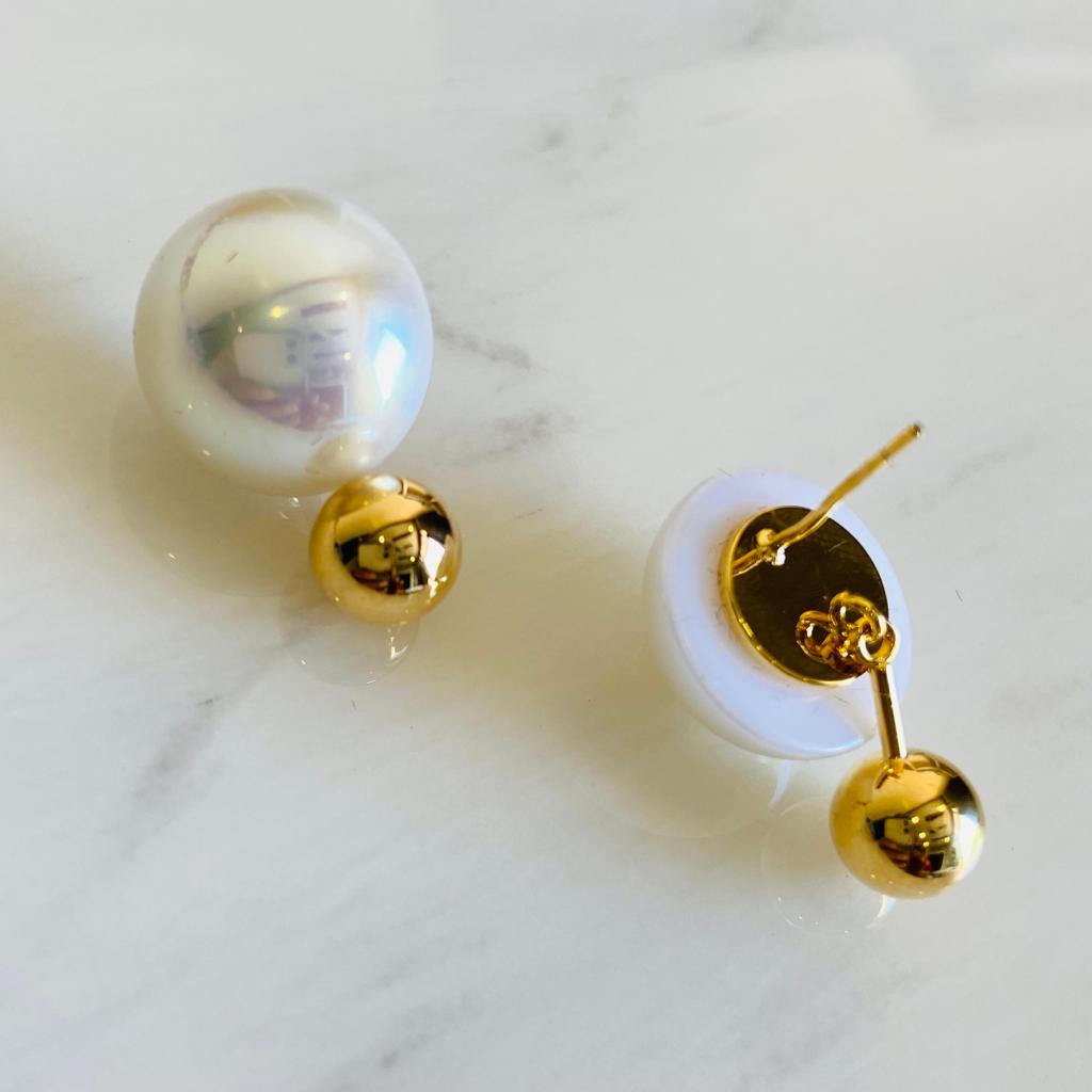 pearl jewelry | Gold earrings models, Small earrings gold, Pearl earrings  designs